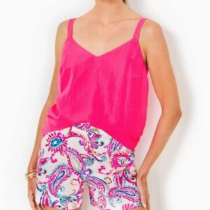 Lilly Pulitzer lilly pulitzer Nadia Satin Cami - Passion Fruit Pink size 16